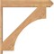 Ekena Millwork Westlake Smooth Arts and Crafts Outlooker, Western Red Cedar, 7 1/2"W x 44"D x 44"H OUT08X44X44WTL03SWR - alternate 4